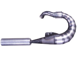 Rennauspuff Pipe Design Vespa PX 200 Hornet 220 - normales Stahlblech