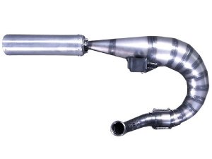 Rennauspuff Pipe Design Vespa PX 200 Hornet 220 - normales Stahlblech