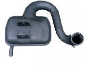 Rennauspuff Pipe Design Vespa PX 200 Silent-Box Original...