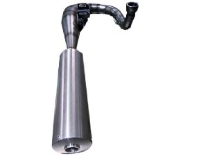 Rennauspuff Pipe Design Vespa PX 125, 150, 177 Basic-Star PX 125 - normales Stahlblech
