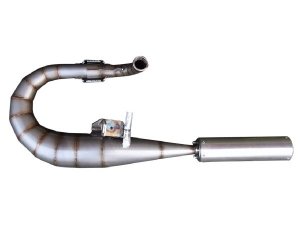 Rennauspuff Pipe Design Vespa PX 125, 150, 177 Charger 177 - normales Stahlblech
