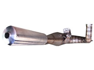 Rennauspuff Pipe Design Vespa PX 125, 150, 177 Hornet 195 EVO - normales Stahlblech