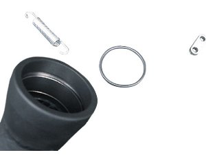 Rennauspuff Pipe Design Vespa PX 125, 150, 177 S-Box Original 177 II - normales Stahlblech