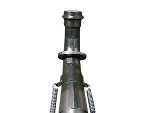 Rennauspuff Pipe Design Vespa T5 125, 172 Basic-Star T5 - normales Stahlblech