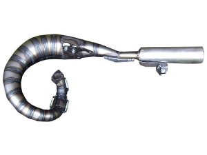 Rennauspuff Pipe Design Lambretta LI, GP, TV, SX, TS1, RB 200, 225 Charger RB - normales Stahlblech