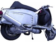 Rennauspuff Pipe Design Lambretta LI, GP, TV, SX, TS1, RB...