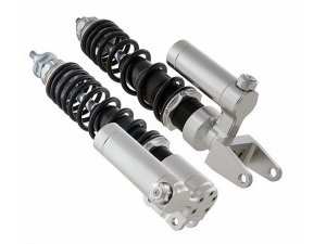 Stodmpferkit SIP PERFORMANCE 2.0 RACE vorne & hinten fr Vespa P80-150X/P200E/PX80-200E /Lusso/`98/MY/`11/T5, Krper: silber, Feder: schwarz, Hrte: M, 70/150 LB, L 240/340 mm,  Druckstufeneinstellung: 9-fach, Federvorspannung: einstellbar, Zugstufenei