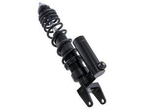 Stodmpfer SIP PERFORMANCE 2.0 RACE hinten fr Vespa 50-125/PV/ET3/125 VNB4T-TS/150 VBB2T-Super/160 GS 2/180 SS /Rally/PX80-200/PE/Lusso/98 /MY/11/T5, Krper: schwarz, Feder: schwarz, Hrte: M, 150 LB, L 340 mm,  Druckstufeneinstellung: 12 -fach, Fed