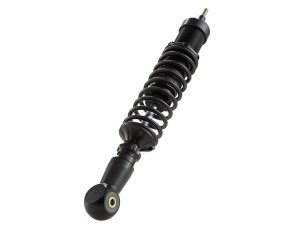 Stodmpfer SIP PERFORMANCE hinten fr Vespa 125 VN1T 06001-> VN2T/ACMA 2/VL/VB1 /VD/VGL1/GS, Krper: schwarz, Feder: schwarz, Aufnahme: Gewinde/Auge,  Aluminium eloxiert