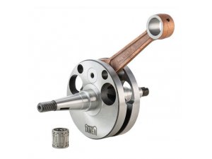 Kurbelwelle SERIE PRO by STOFFIS fr Vespa 150 VB1T /VGL1T/VL1-3T Direkteinlass, Vollwange, Hub: 57,0mm, Pleuel: 110,0mm, KB  15mm, mit Pleuellager