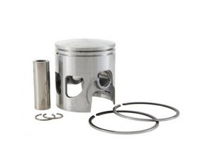 Kolben MALOSSI MK III 0 136ccm, fr Vespa 90-125/PV /ET3/PK/S/XL/2,  57,5mm, 2 Kolbenring(e), rechteckige Kolbenringe, KB =15mm, Direktansauger/Membran