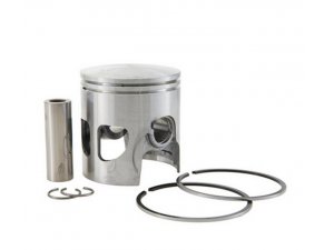 Kolben MALOSSI MK III B 136ccm, fr Vespa 90-125/PV /ET3/PK/S/XL/2,  57,5mm, 2 Kolbenring(e), rechteckige Kolbenringe, KB =15mm, Direktansauger/Membran