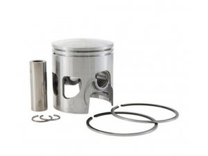 Kolben MALOSSI MK III C 136ccm, fr Vespa 90-125/PV /ET3/PK/S/XL/2,  57,5mm, 2 Kolbenring(e), rechteckige Kolbenringe, KB =15mm, Direktansauger/Membran