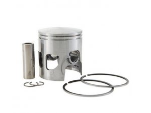 Kolben MALOSSI MK III D 136ccm, fr Vespa 90-125/PV /ET3/PK/S/XL/2,  57,5mm, 2 Kolbenring(e), rechteckige Kolbenringe, KB =15mm, Direktansauger/Membran