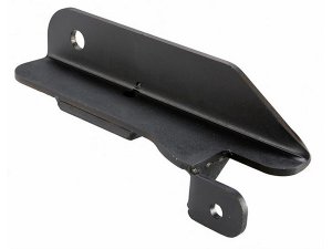 Halter SIP fr Montage Auspuff Largeframe, Conversion fr Vespa 125 VM/VN/150 VL/VB/GS VS1-5T schwarz, lackiert, inkl. Schraube und Sprengring