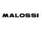 Aufkleber MALOSSI Logo, Schriftzug, schwarz, L 320mm, B...