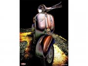 Poster SIP Vespa Sprint STP 60s KLASSIK, L 650mm, B 480mm