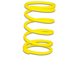 Gegendruckfeder MALOSSI fr PIAGGIO 50 Bravo/Boss/Ciao /Grillo/SI/Superbravo Hrte: verstrkt, gelb