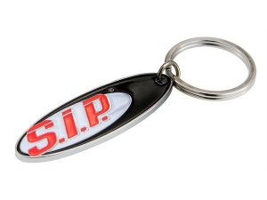 Schlsselanhnger SIP Logo, Metall, L 60 mm, B 20 mm
