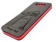Kniepad SIP 435x195x30 mm, EVA Schaumstoff, schwarz/rot