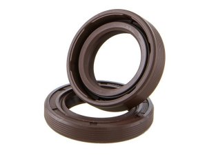 Wellendichtringsatz MALOSSI Kurbelwelle, fr Motorgehuse C-One/RC-One  18/19 mm, FKM, braun