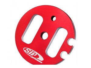 Schaltrolle SIP fr Vespa 125 VNB3-6/150 VB1/VBA/VBB /VGLA-B/T3-T4/GS VS2-5/160 GS Aluminium, CNC gefrst, rot eloxiert