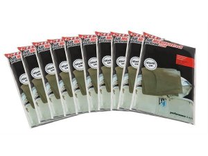 Microfasertuch SIP Powered by Sonax, grau, 89% Polyester, 11% Polyamid, 400x400 mm 10 Stck