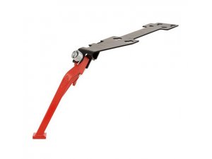 Seitenstnder SIP 76 fr Vespa PK50-125/S/XL/XL2/PX80 -200/PE/Lusso/98/MY/`11/T5 L 205 mm, Aluminium, rot, mit zwei Federn, selbsteinklappend