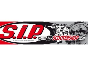 Banner SIP KLASSIK VESPA, 4-farbig, PVC, 2500x650 mm 12 Ösen