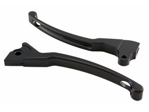 Sporthebel Set SIP fr Vespa LX/LXV/S/Primavera/Sprint 50 -150ccm, Aluminium, CNC, schwarz