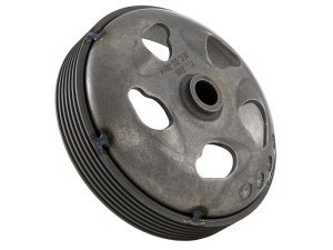 Kupplungsglocke MALOSSI Maxi Clutch Bell fr Vespa ET4/LX /LXV/S/GTS/GTS Super/GTV/GT 60/GT/GT L 125-300ccm, 4T, AC/LC passt auch fr PIAGGIO LEADER /QUASAR 125-300ccm 4T AC/LC,  134 mm