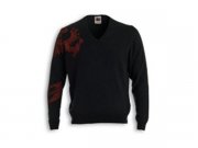 Sweatshirt MALOSSI GRIFFE Griffon, schwarz, Unisex,...