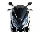 Flyscreen MALOSSI, Sport Screen, getnt, fr KYMCO 300...