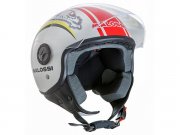 Helm MALOSSI Jet, Gr. M, 57-58cm, wei glnzend, (klar),...