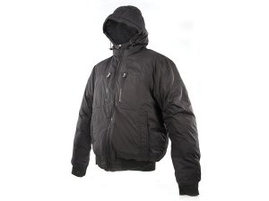 Jacke MALOSSI GRIFFE Urban Riders, schwarz, Unisex, Gre: M, Auen: 100% Polyester, Innen: 50% Daunen, 50% Federn