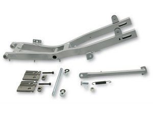 Subframe MALOSSI fr Bi -Dmpfer, fr PEUGEOT 103 SP (104-105) 50ccm 2T, Stahl