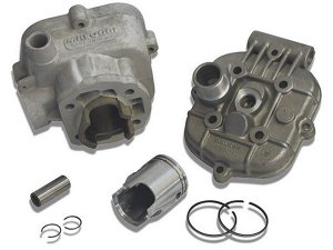 Rennzylinder MALOSSI 50ccm fr YAMAHA 51 V50/Magnum /Passion/Racing/Rock (alle AV10) 50ccm 2T wassergekhlt,  39mm, Alumi nium, KB  13mm, inkl. Zylinderkopf