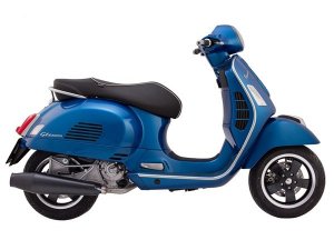 Rennauspuff SIP Performance, fr Vespa GTS/GTS Super/GTV/GT 60 125-300ccm i.e., 4T, LC Stahl, schwarz, SlipOn-Anlage