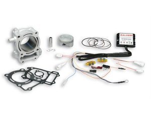 Rennzylinder MALOSSI 165ccm fr HONDA 125 CBR R i.e. 4T LC  67mm, Aluminium, KB  13mm, inkl. Forcemaster 2 Einspritzmodul