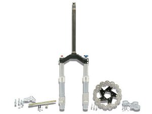 Gabelkit MALOSSI F37R fr PIAGGIO Typhoon 125 4T AC /LC, inkl. Whoop Bremsscheibe /Adapter