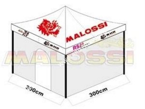 Zelt MALOSSI Paddock, Maxi, wei, rechteckig, L 6000 mm, B 3000 mm