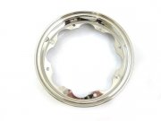 BGM PRO Felge - Edelstahl poliert, Lambretta LI Serie 1-3...