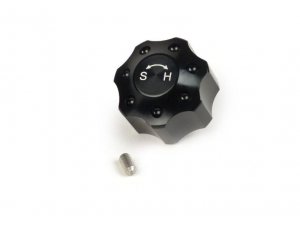 BGM PRO Einstellrad Dmpfung Soft/Hard schwarz fr (BGM PRO R12, BGM PRO SC / R12, BGM PRO SC / F16) Stossdmpfer