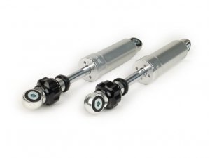BGM PRO Stossdämpfer vorne - silber - F16, Lambretta LI -...
