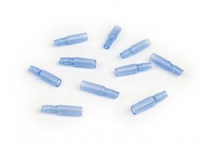 BGM Isolierschlauch Kabelschuh - 10 Stck - Rundsteckhlse 4mm =0,5-1,0mm