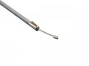 BGM Zug geflochten PTFE - grau - =1,2mm x 2500mm, Hlle=...