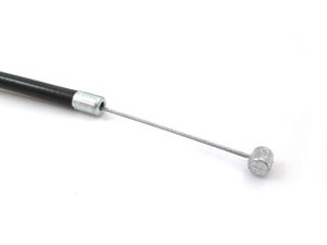BGM Zug gedreht - =1,2mm x 2500mm, Nippel =5,5mm x 7mm, fr Gaszug, universal