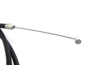 BGM Zug geflochten PTFE - =1,2mm x 2500mm, Nippel =5,5mm x 7mm, fr Gaszug, universal