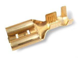 BGM Kabelschuh - 10 Stck - Flachsteckhlse 6,3mm =0,5-1,0mm- DIN 46340