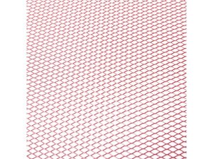 BGM Racing-Gitter - rot - 4mm - 300 x 300mm, universal